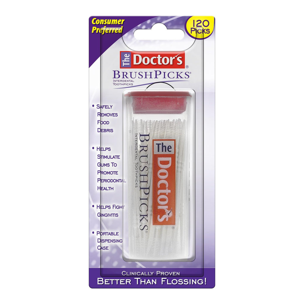 Dental Interdental Brushes and Toothpicks 120 Pack - Oral Hygiene Tools