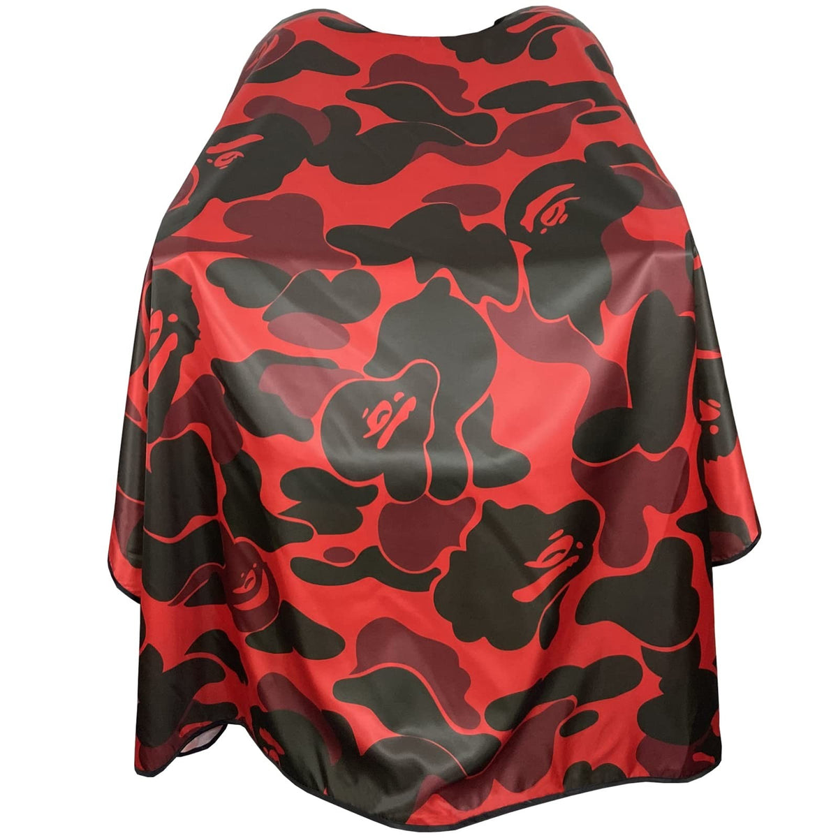 Large Waterproof Barber Cape with Snap Closures - Full Coverage for Hair Cutting