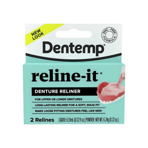 Denture Reliner Kit - Easy-to-Use Home Fit for Comfort & Confidence
