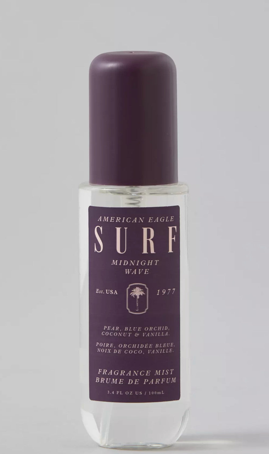 Body Mist Perfume Spray for Women - Midnight Wave Fragrance 3.4 Fl Oz