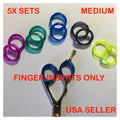 Silicone Thumb Sizing Inserts for Hair Shears - 5 Pack