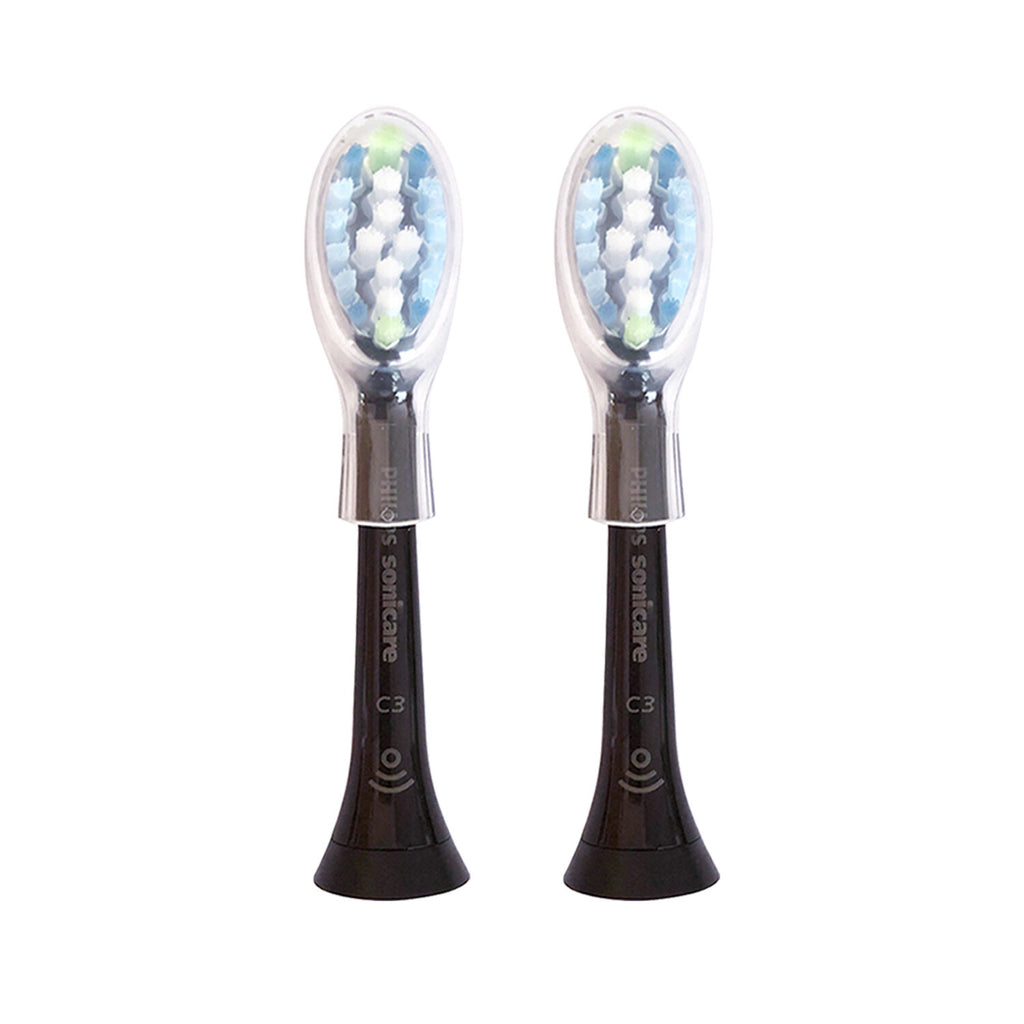 Philips Sonicare DiamondClean C3 Premium Black Replacement Heads - 2 Pack