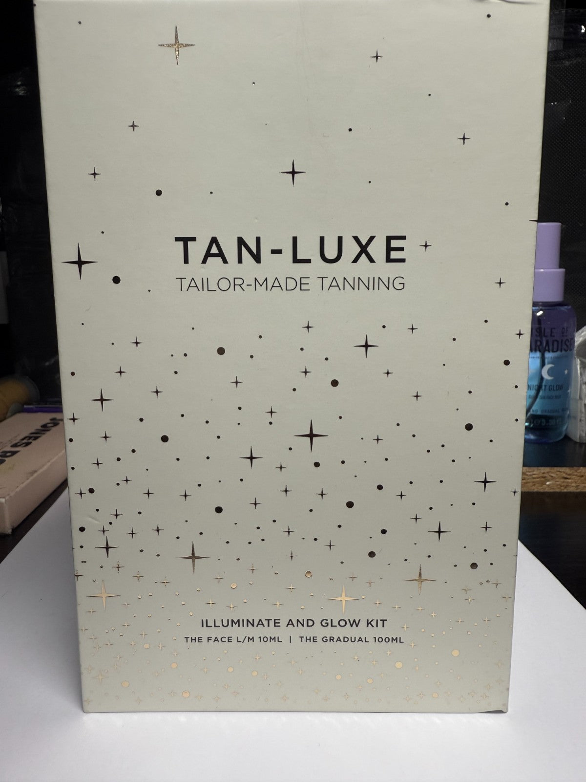 Self Tan & Face Drops Kit - Illuminating Gradual Tan Lotion & Glow Serum