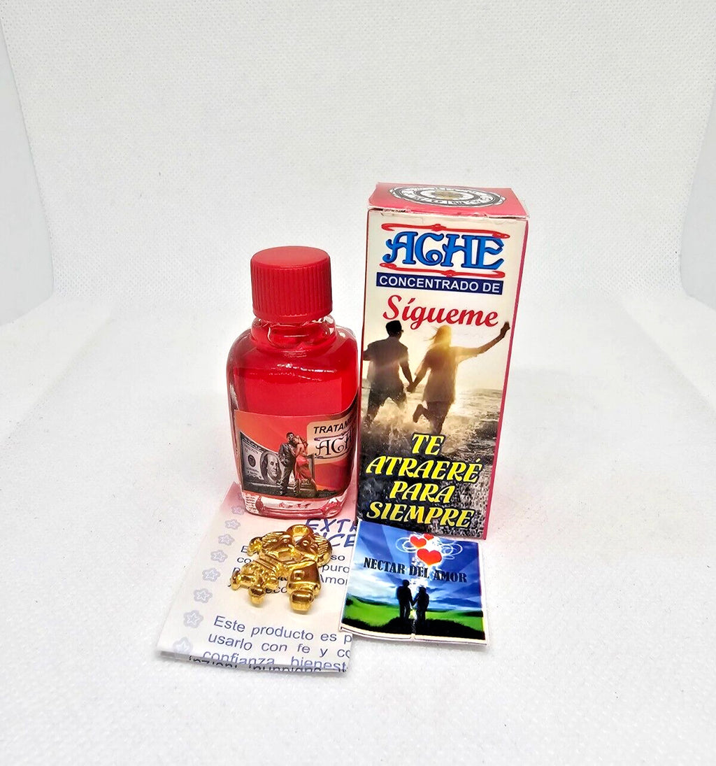Attract Love Pheromone Extract with Prayer Amulet - Natural Herbal Fragrance