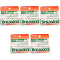 5 Pack Denture Pain Relief Ointment with Benzocaine - 0.25 Oz Each