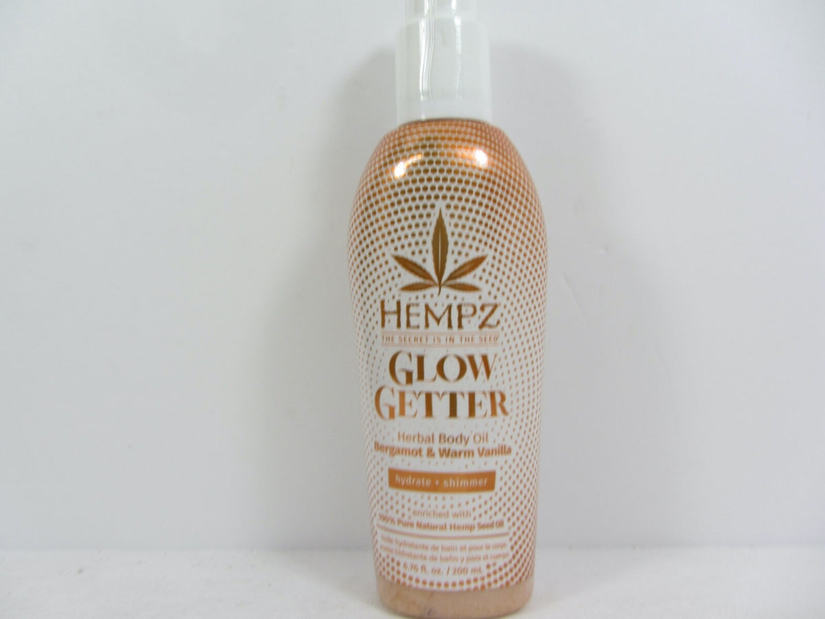 Herbal Body Oil with Bergamot & Warm Vanilla - Illuminating Skin Moisturizer