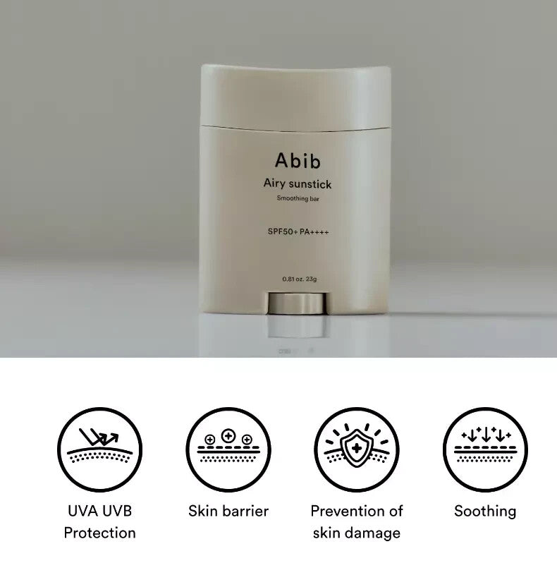 SPF 50+ Broad Spectrum Sunscreen Stick - Water-Resistant, Non-Greasy, 23g