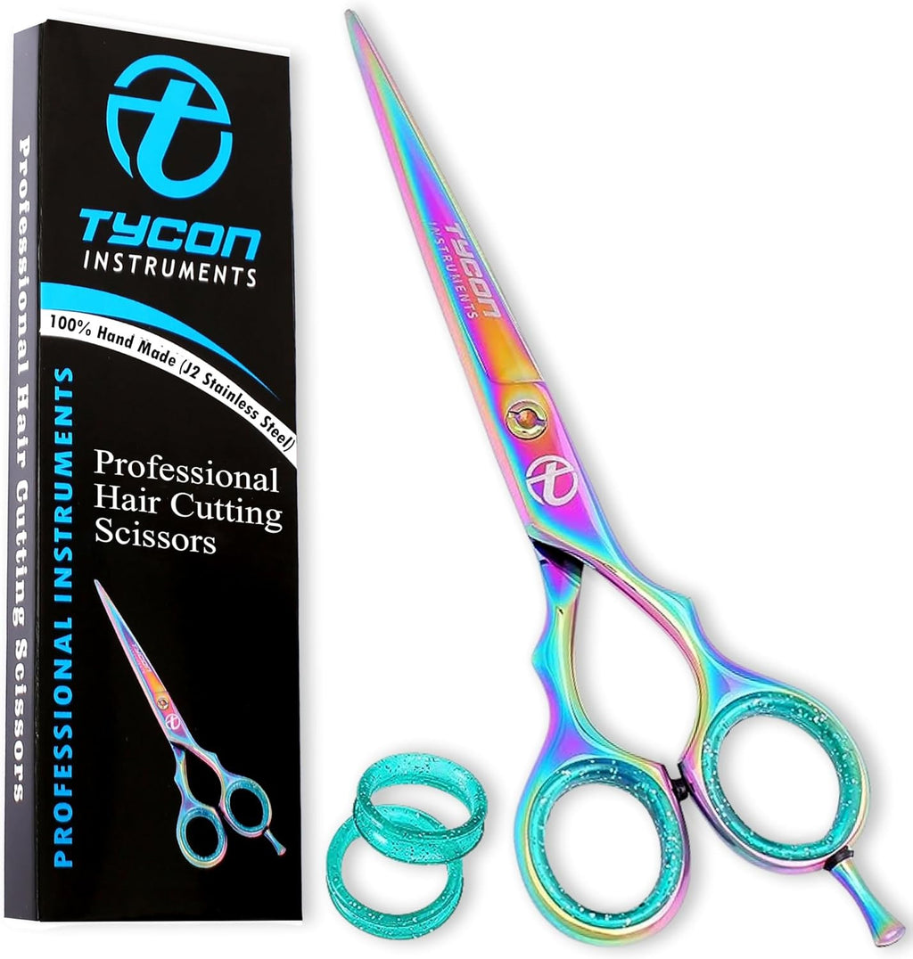 Professional 6-Inch Hair Cutting Scissors - Japanese Stainless Steel Razor Edge