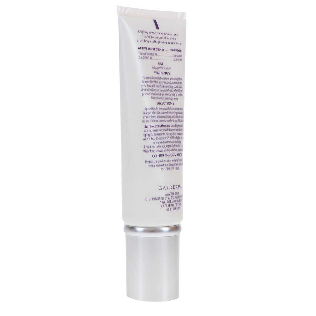 Mineral Sunscreen SPF 36 Tinted Face Sunscreen Broad Spectrum Hydratint Pro 3.2 oz