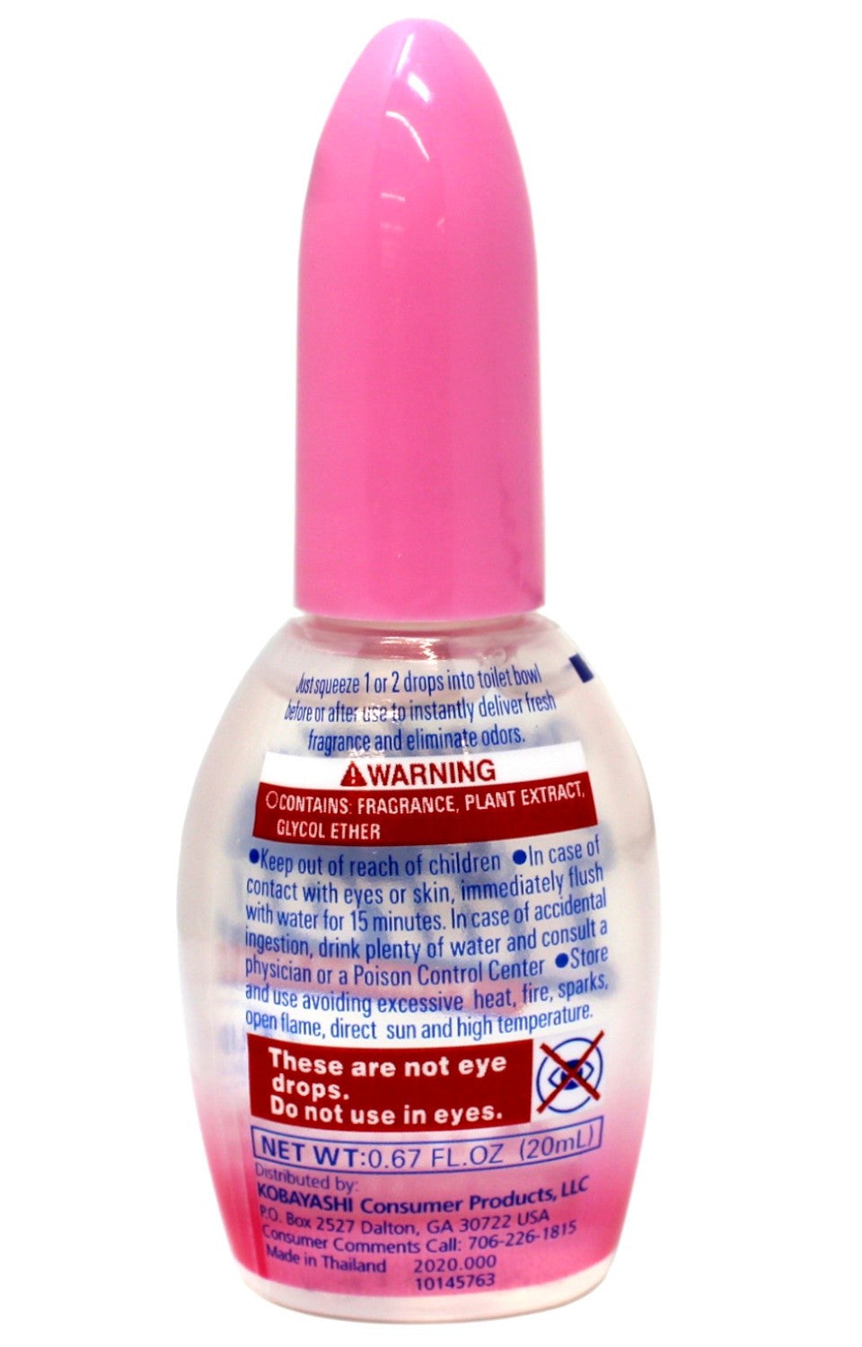 Bathroom Deodorizer Floral Scent 0.67 oz 3 Pack | Odor Blocker & Freshener