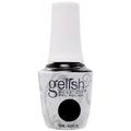 Black Gel Polish - Long-Lasting Soak-Off UV/LED Nail Polish 0.5 oz