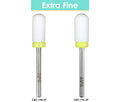 Ceramic Nail Drill Bit - Large & Small Barrel Sizes, Multiple Grits