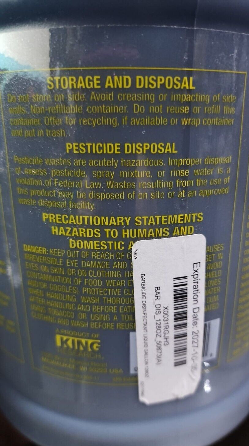 King Germicide Virucide Anti Rust Formula - 1 Gallon