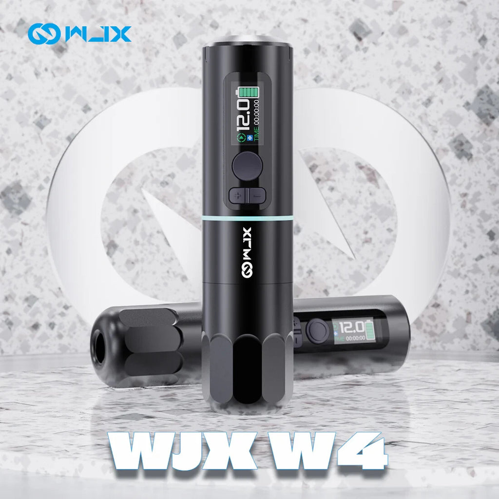 WJX W4 Wireless Tattoo Pen Machine with Two Replaceable Batteries WQP-055