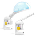2-in-1 Hair & Facial Steamer with Bonnet Hood - Professional & Home Use