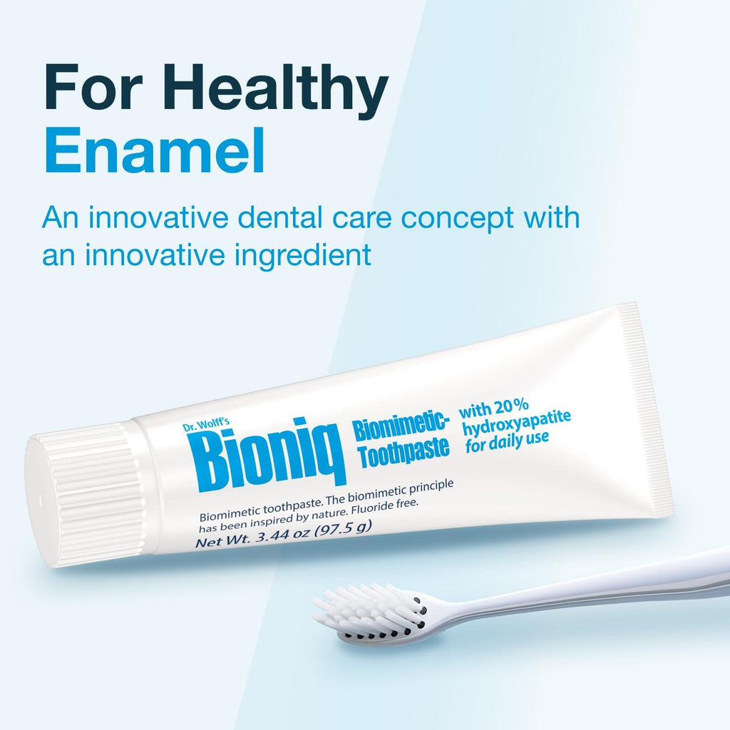 Hydroxyapatite Toothpaste 20% for Enamel Repair – 3.44 Oz Natural Oral Care