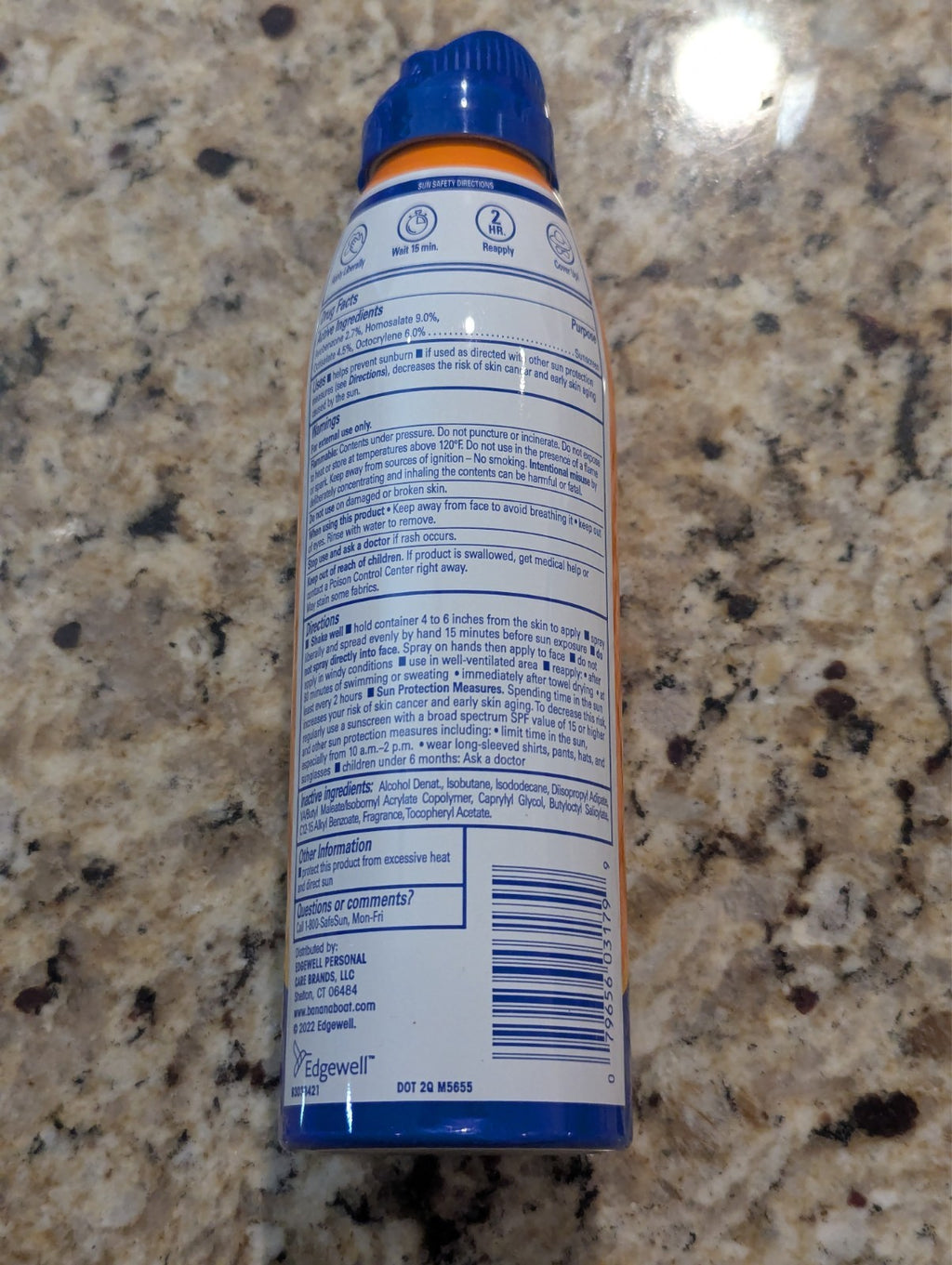 SPF 50 Sunscreen Spray 6 oz - Ultra Clear Water-Resistant Sun Protection