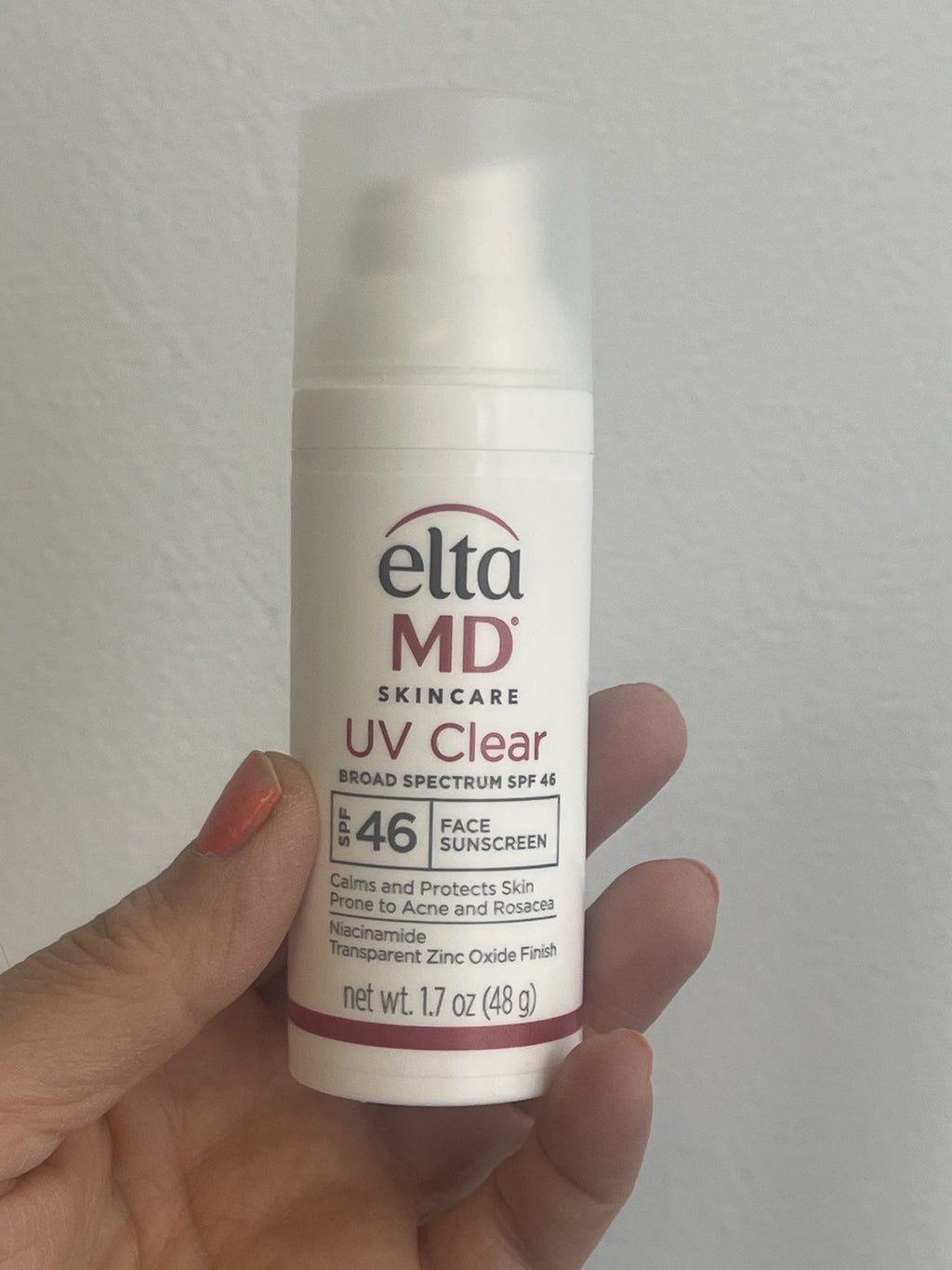 SPF 46 Facial Sunscreen - Broad Spectrum UV Protection, 1.7 oz
