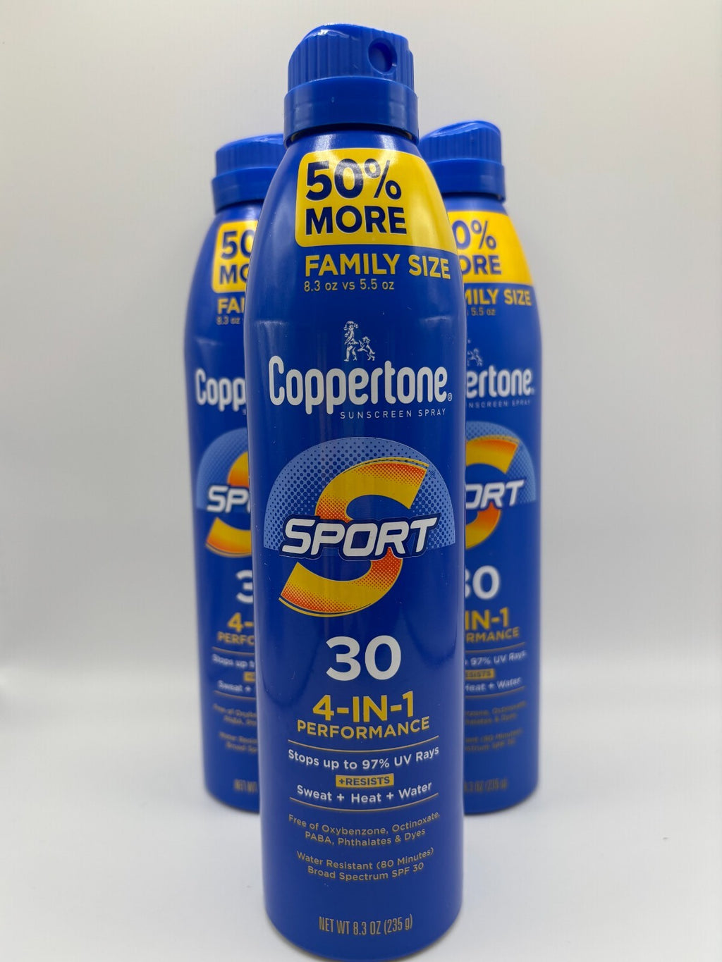 Performance SPF 30 Sunscreen Spray - 4-in-1 Sport Sunscreen, 8.3 oz