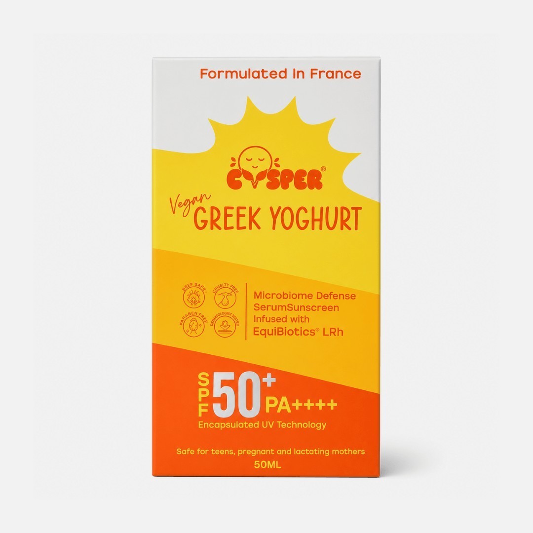 Vegan Greek Yoghurt SPF 50+ PA++++ Broad Spectrum Sunscreen 50mL