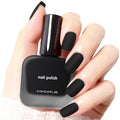 Matte Black Nail Polish Air Dry - Quick Dry, Long-Lasting, 0.41 Fl Oz