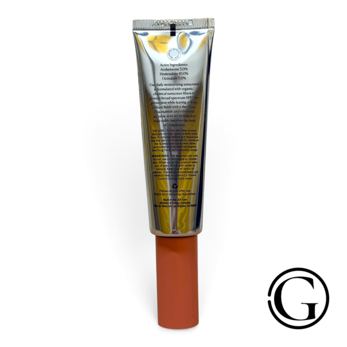 Naturium Dew-Glow Tinted Moisturizer SPF 50+ Light 1.7 fl oz - Hydrating Skin Glow