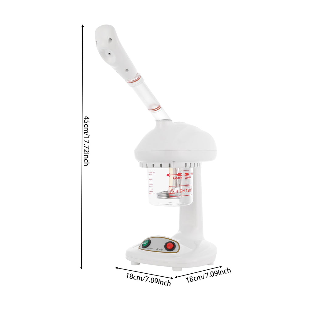Facial Steamer with 360° Rotating Nozzle - 450W Home Skin Care Device