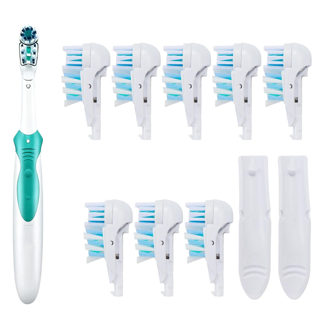 Electric Toothbrush Replacement Heads 8 Pack Soft Bristles Compatible with Oral-B