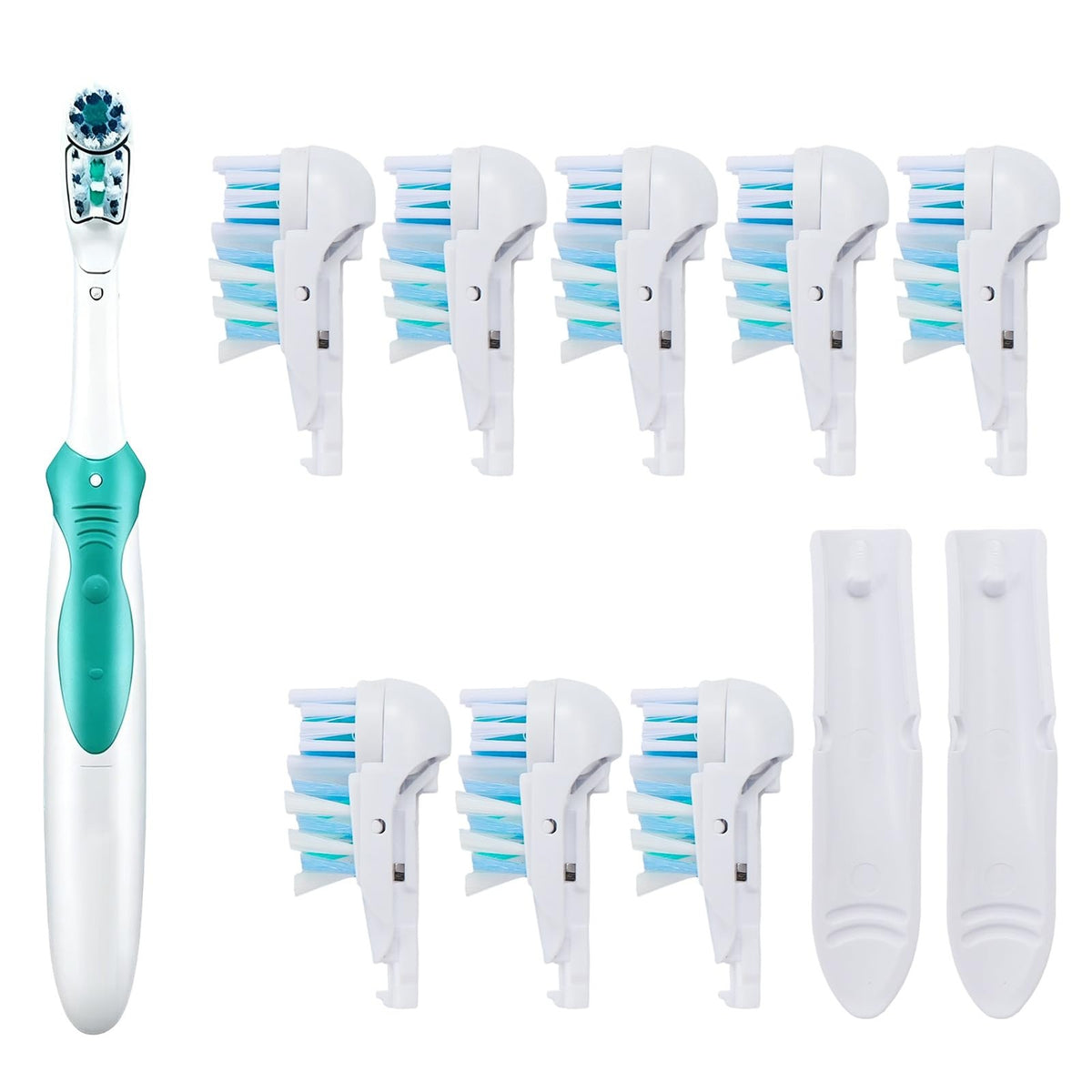 Electric Toothbrush Replacement Heads 8 Pack Soft Bristles Compatible with Oral-B