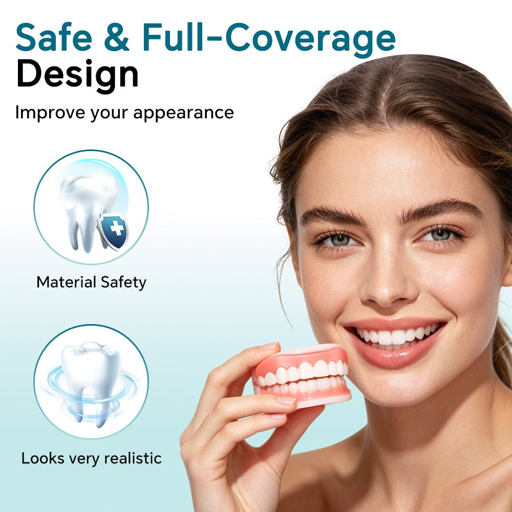 DIY Denture Silicone Reline Kit - Complete Set for Upper & Lower Teeth