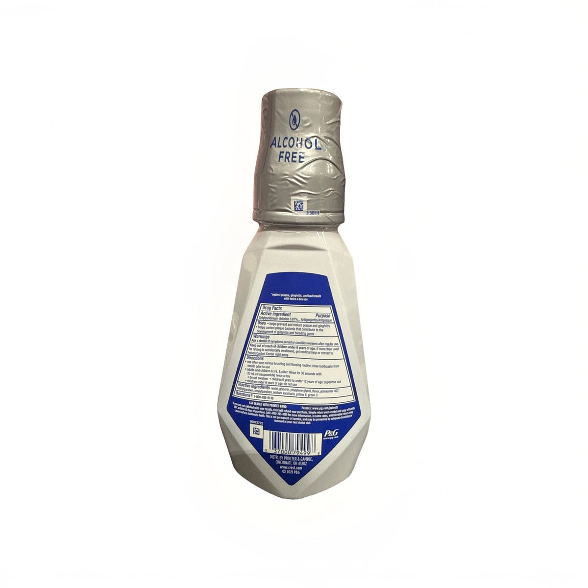 Crest Gum Care Mouthwash Wintergreen 16.9 Fl Oz Pack of 3 Oral Care