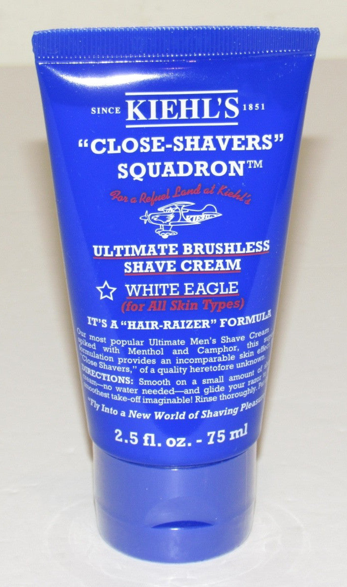 Men's Brushless Shave Cream - White Eagle 2.5 Oz Travel Size