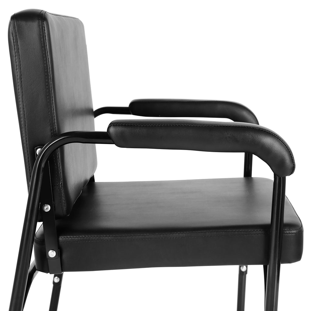 Reclining Shampoo Chair Salon Barber Spa Hair Styling Chair Black
