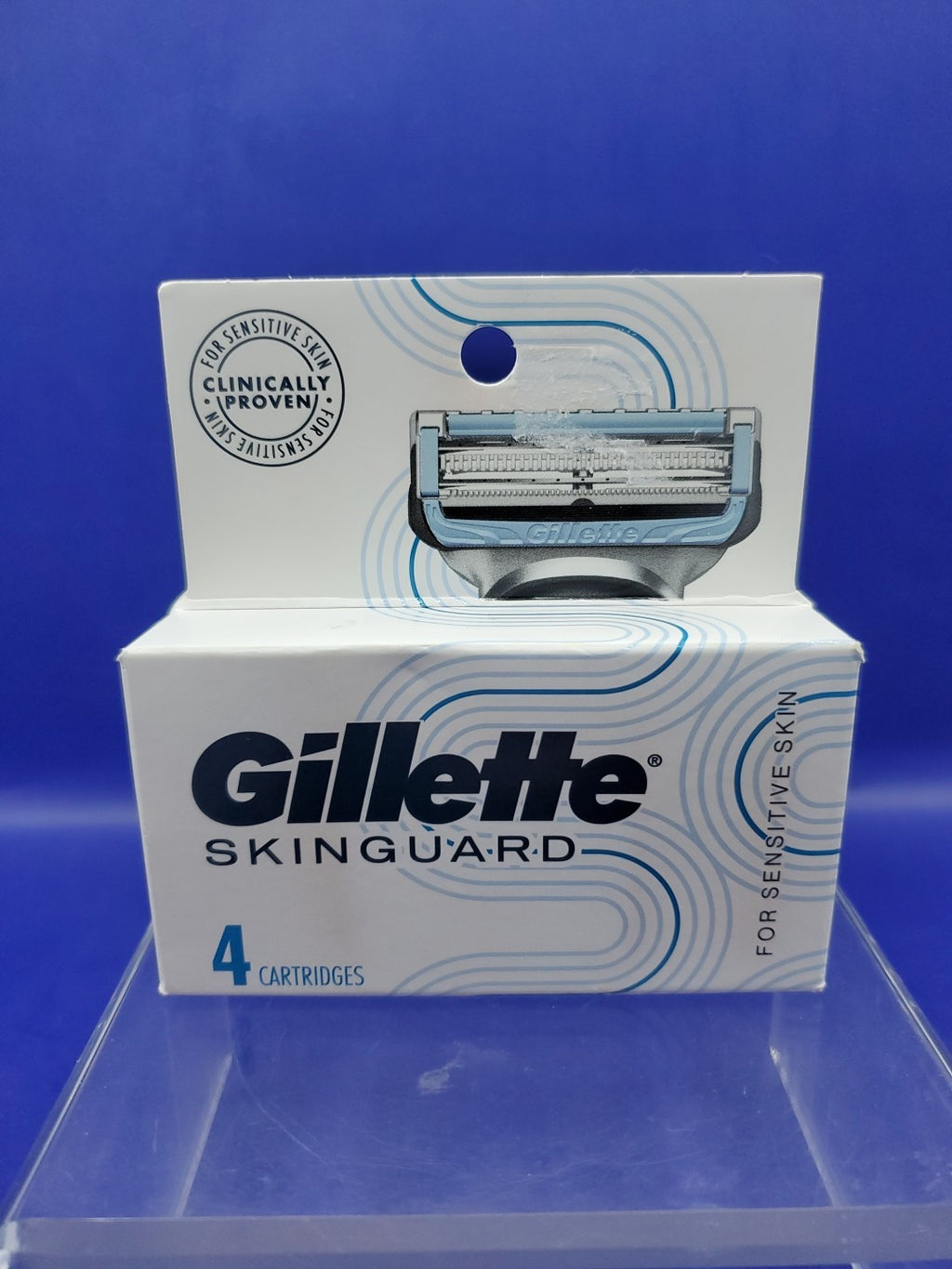 Gillette Skinguard Sensitive Skin Razor Blade Refills - 4 Cartridges