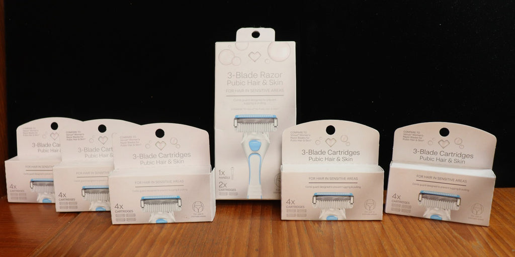 Cartridge Razor Refills for Sensitive Skin - 22 Pack - Compare to Venus