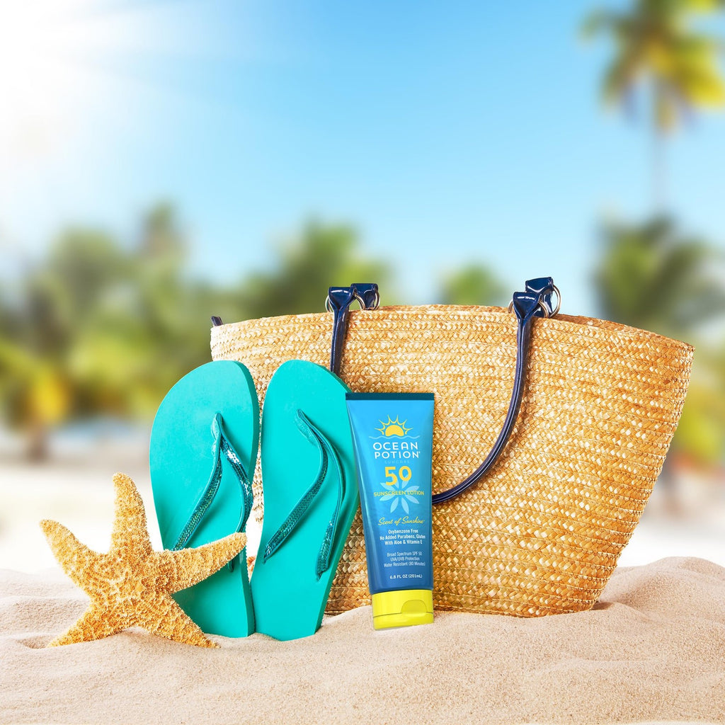 SPF 50 Sunscreen Lotion 6.8oz - Water-Resistant Body Sun Protection