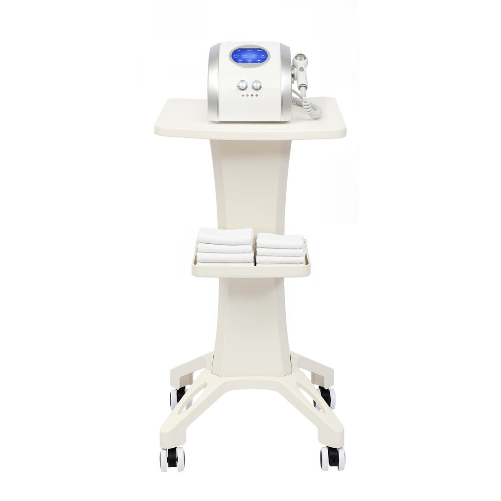 Beauty Salon Rolling Cart with 4 Wheels, Floor Standing Instrument Storage