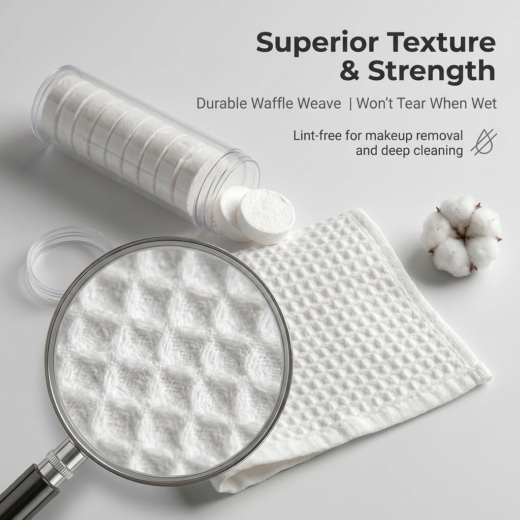 Disposable Hot Face Towels Refill Pack for Towel Warmer - 100 Sheets