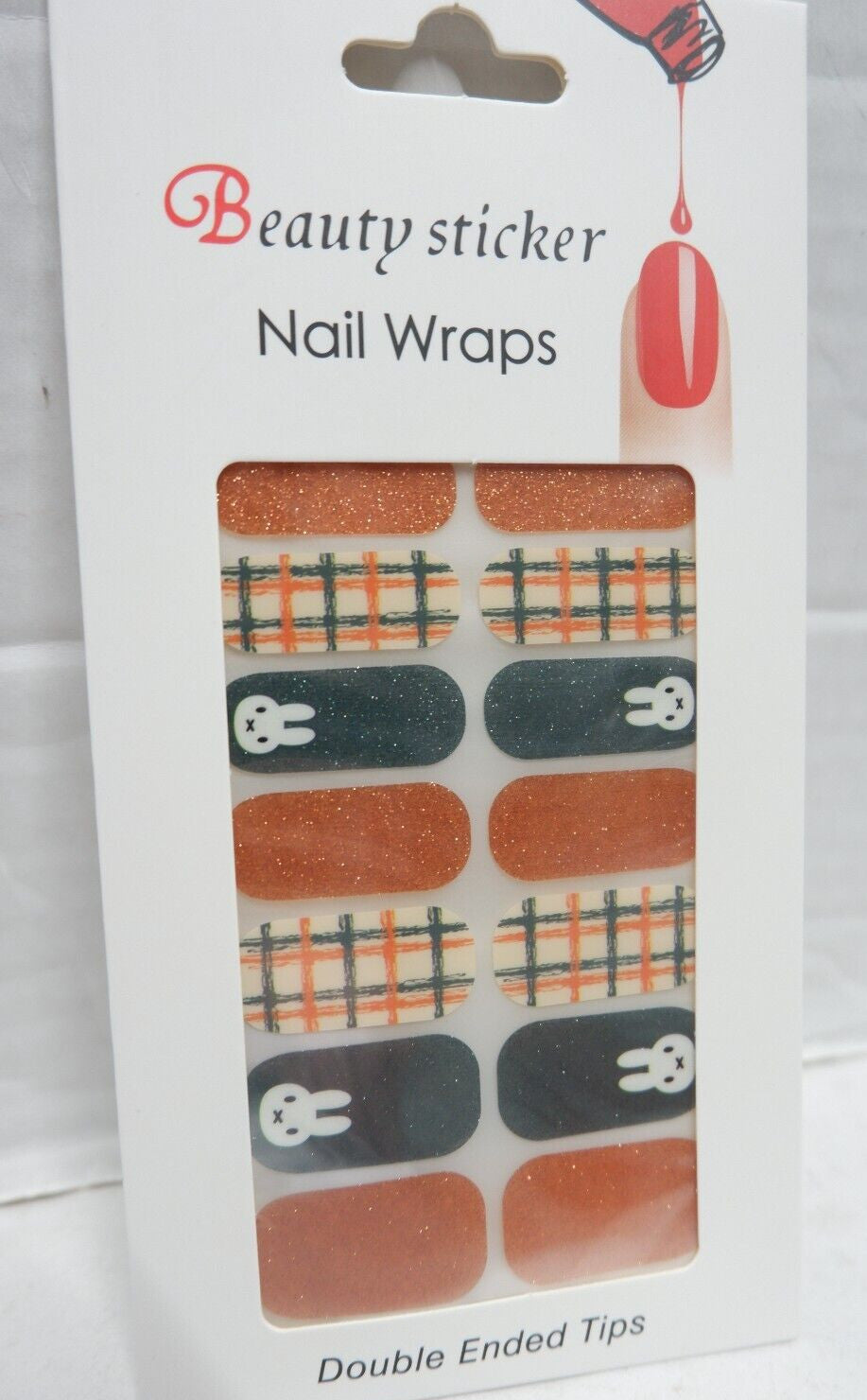 Full Size Nail Wraps & Stickers for Manicure Art Self-Adhesive Decor Strips