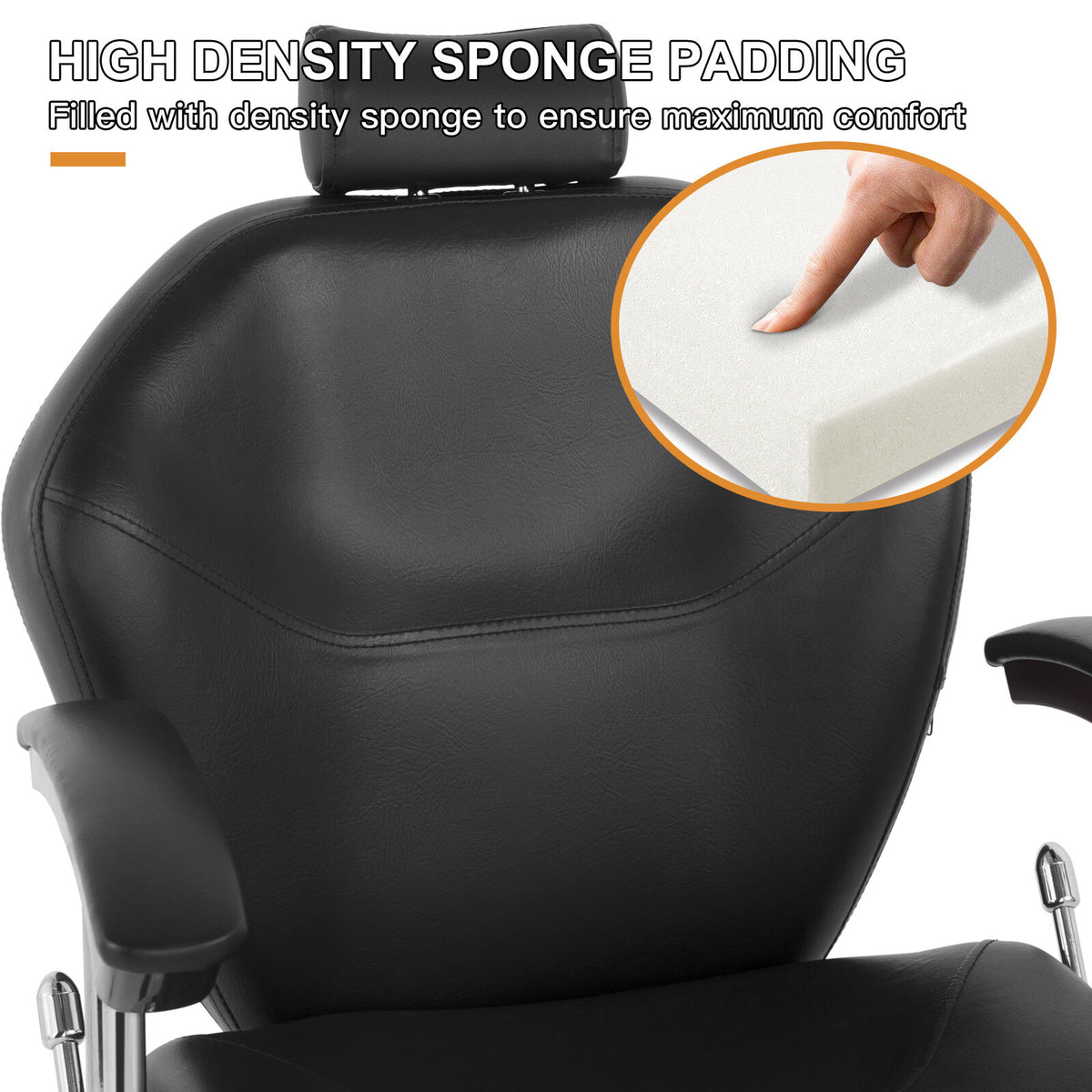 All Purpose Hydraulic Barber Chair for Salon Spa Hair Styling & Beauty