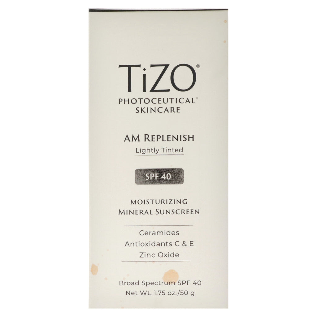 Unisex SPF 40 Lightly Tinted Sunscreen with Zinc & Ceramides - 1.75 oz