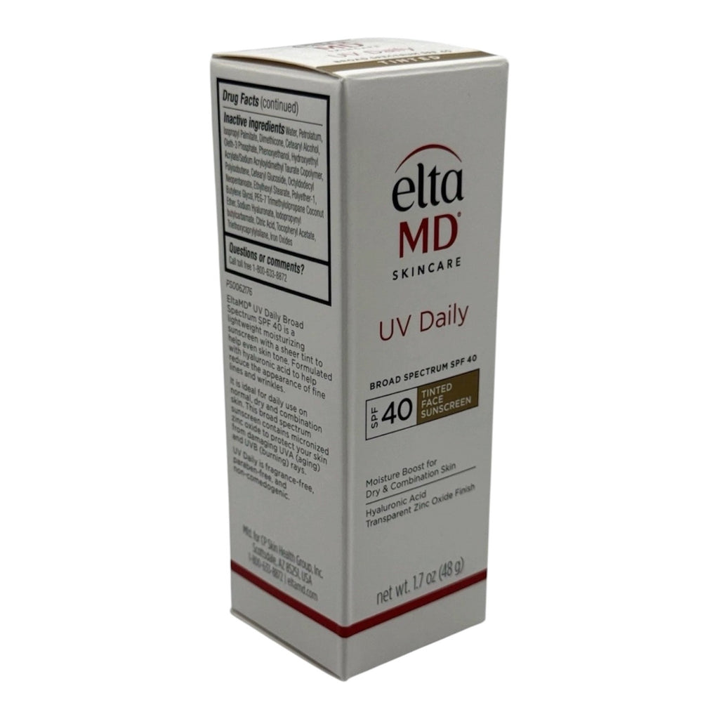 EltaMD UV Daily Tinted SPF 40 Face Sunscreen 1.7oz – Hydrating & Broad Spectrum Protection