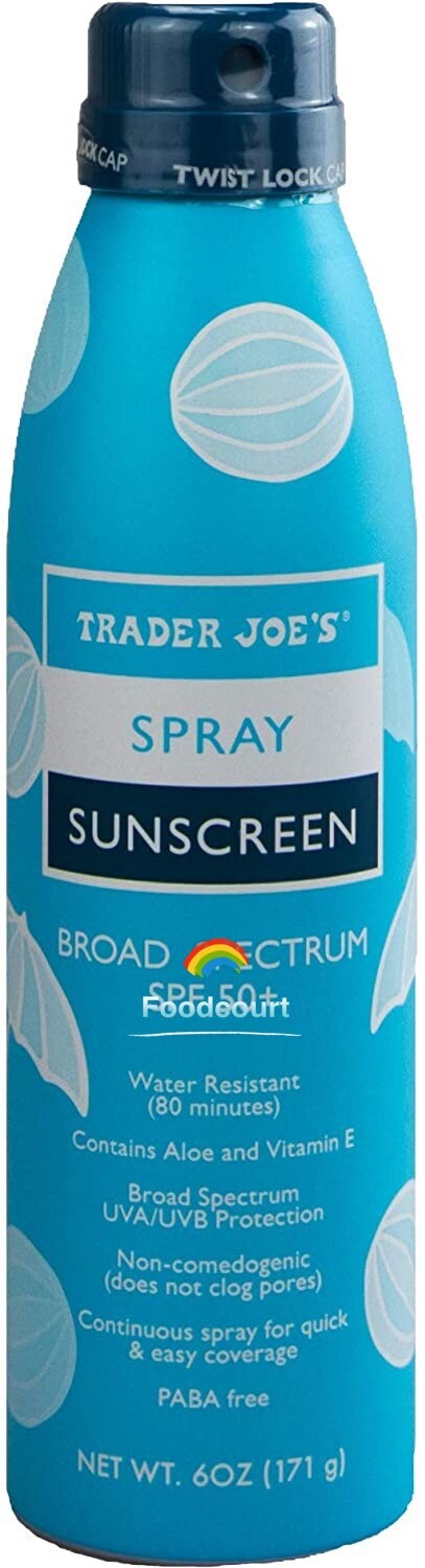 SPF 50+ Broad Spectrum Water-Resistant Sunscreen Spray - Pack of 4, 6 oz