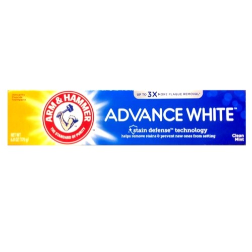 Arm & Hammer White Stain Defense Toothpaste Fresh Mint 6oz - Brighten Smile