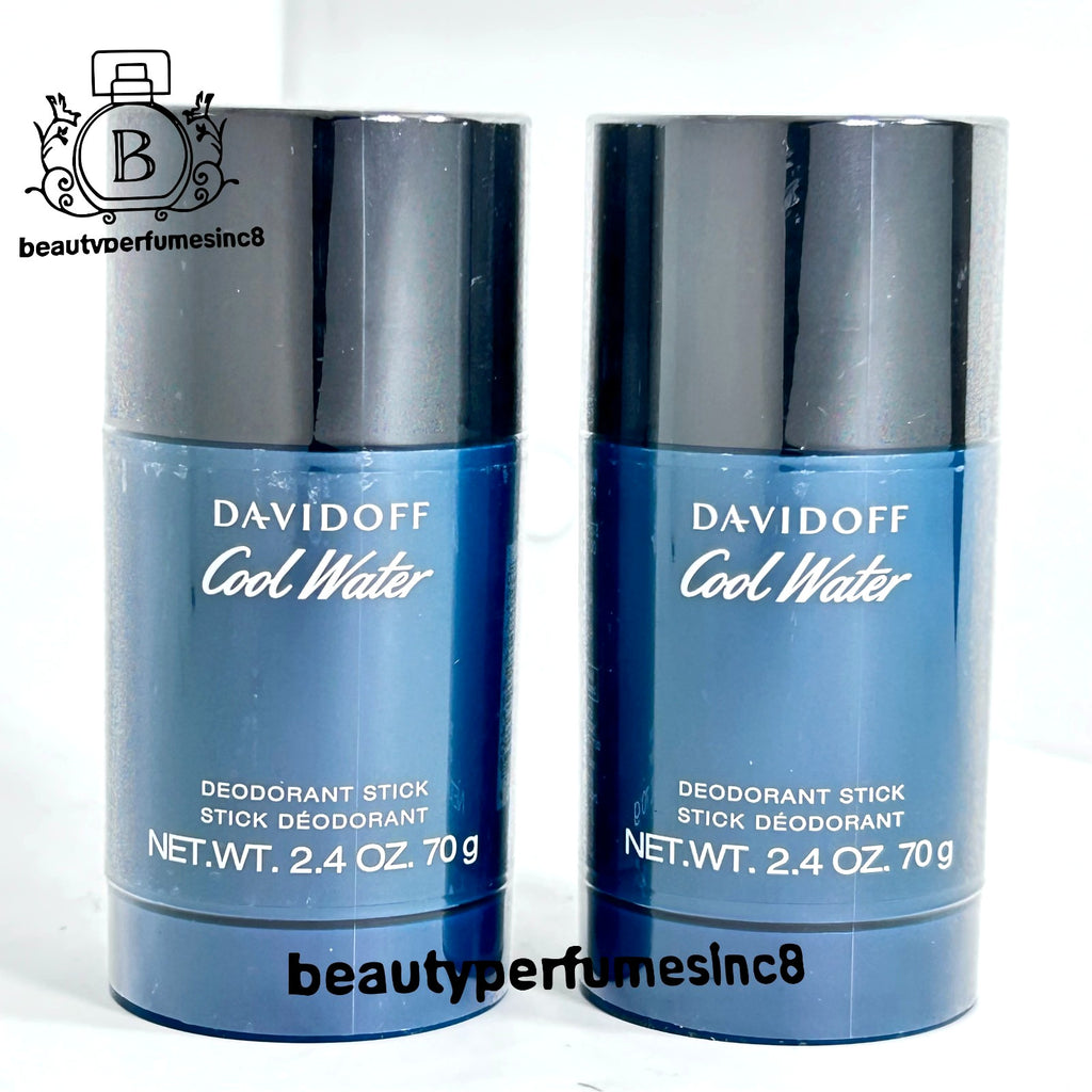 Men's Deodorant Stick - Cool Water by Davidoff 2.4 oz, Fresh Scent, Brand New