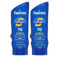 SPF 70 Water-Resistant Sunscreen Lotion Pack of 2 - Sport & Outdoor Use
