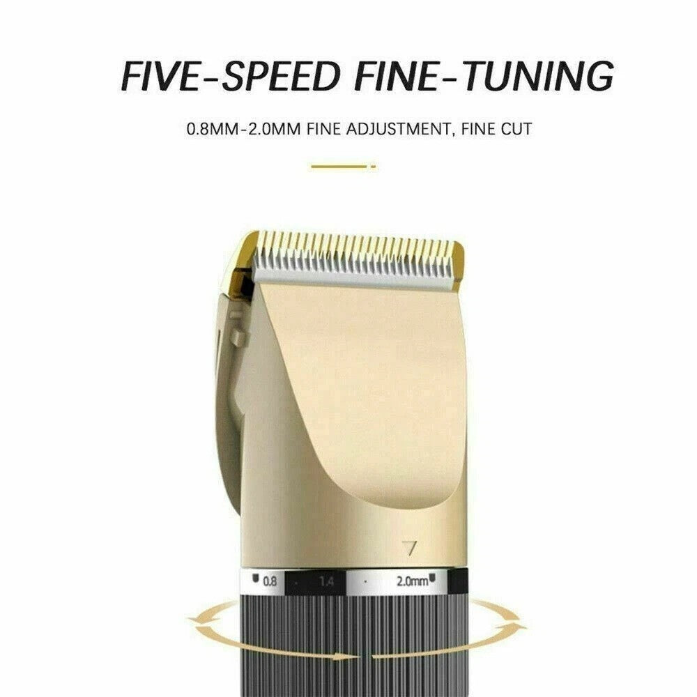 Cordless Hair Clippers Trimmer Kit for Men with 4 Attachments, Rechargeable, Waterproof