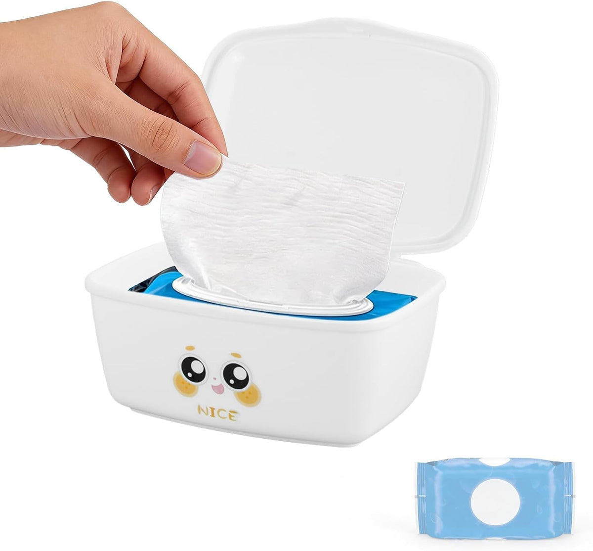 Bathroom Flushable Wipes Dispenser for Cottonelle & Standard Wipes