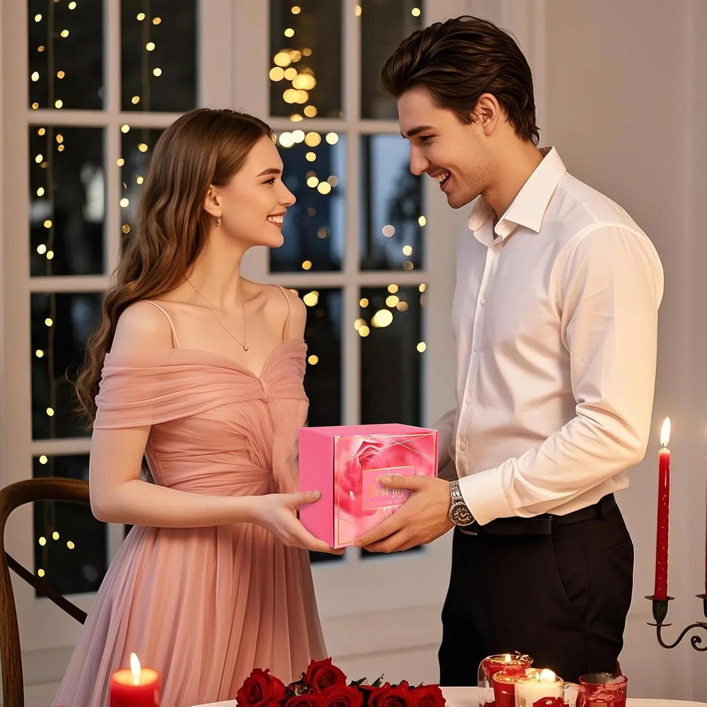 Pink Self Care Spa Gift Set for Women - Relaxation & Stress Relief