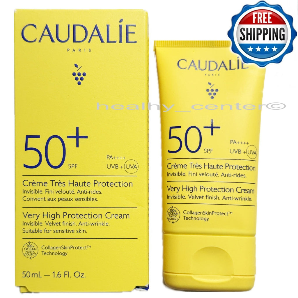 SPF50+ Sunscreen Cream for Face & Body - Invisible, Vegan, 50ml